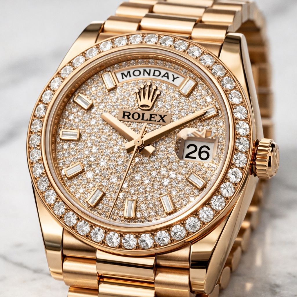 Rolex Diamond Watch